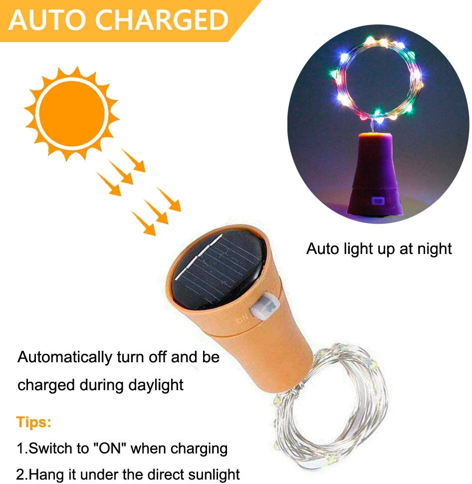 Solar Wine Bottle Led String F - Outdoor Power For Wedding review and price