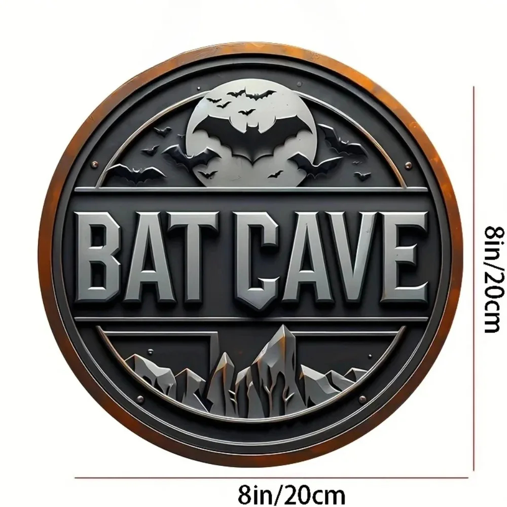 Vintage Batcave Metal Sign - 8 - Outdoor Power Bar review and price
