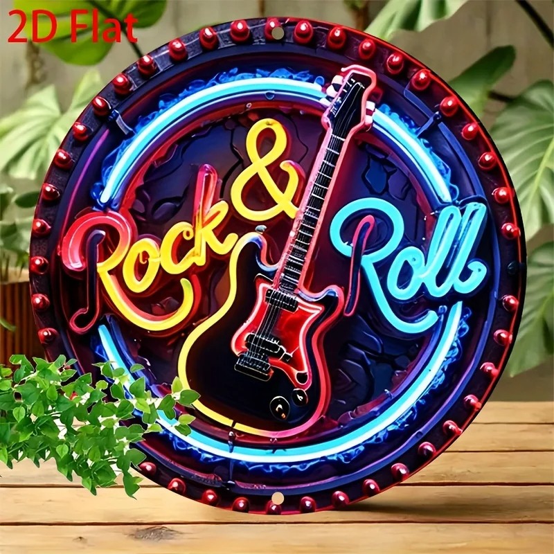 A Vintage Rock Neon Sign, 2Dfl - Outdoor Power Bar review and price